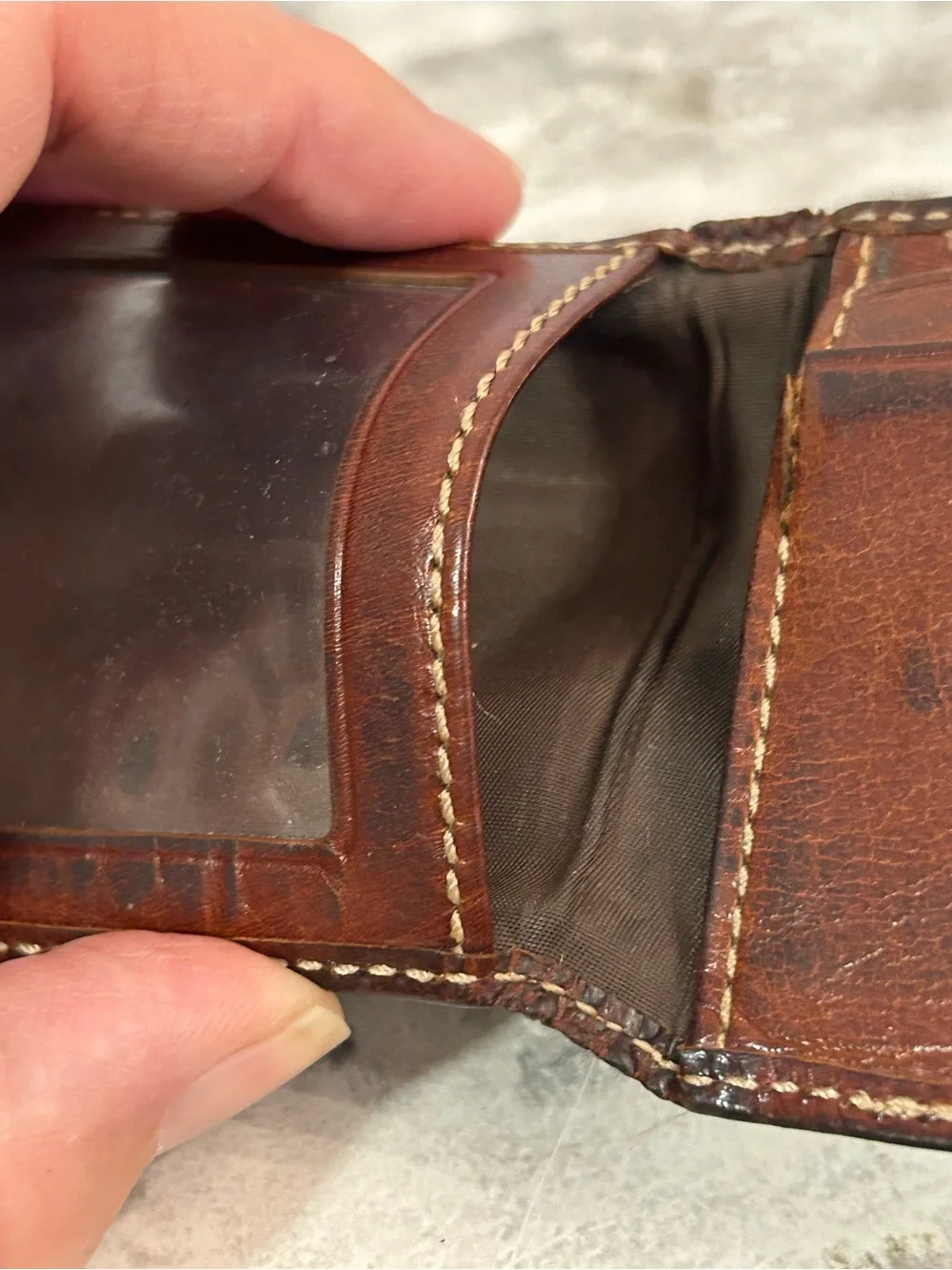 Coach dark brown